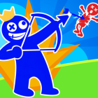Red And Blue Stickman